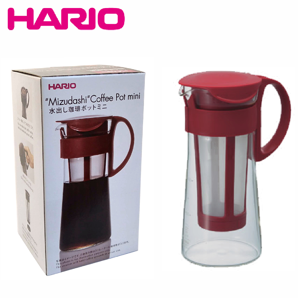 HARIO 耐熱玻璃冷泡咖啡壺 5杯份 600ml , MCPN-7R / 冰釀咖啡壺 / 冷萃咖啡壺