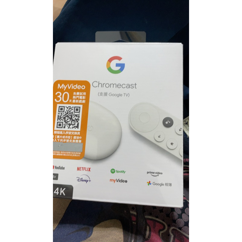 Google Chromecast 支援 Google TV HD 電視盒 HD版本