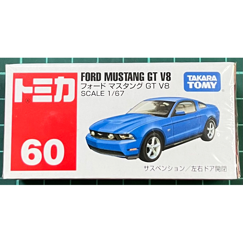 現貨 tomica 60 ford mustang GT V8 福特 野馬 多美小汽車