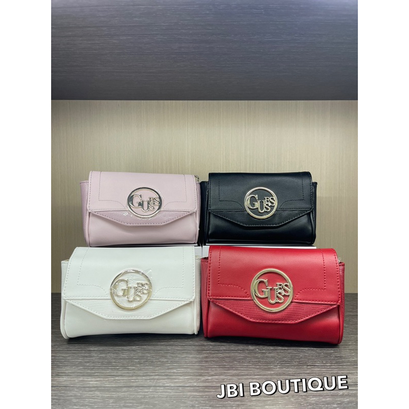 JBI BOUTIQUE✔️Guess 腰包 斜背包 包包 正品 Logo字母腰包 胸包