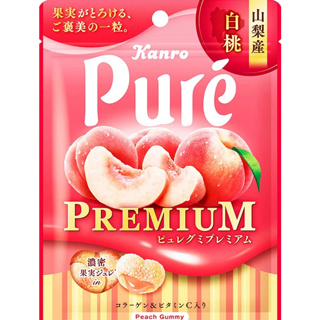 (預購)⭐⭐日本原裝⭐⭐kanro水果軟糖(日本限定)蜜橘/白桃/櫻桃