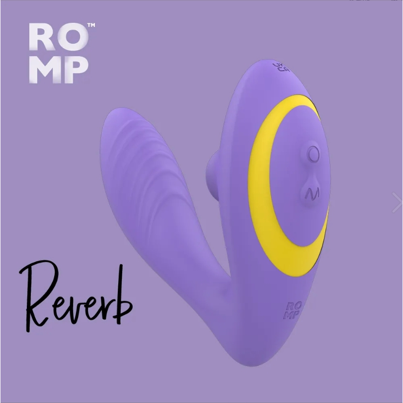 德國 ROMP Reverb 吸吮震動器　　　　　　　　　　　　　按摩棒 吸允器 吸吮