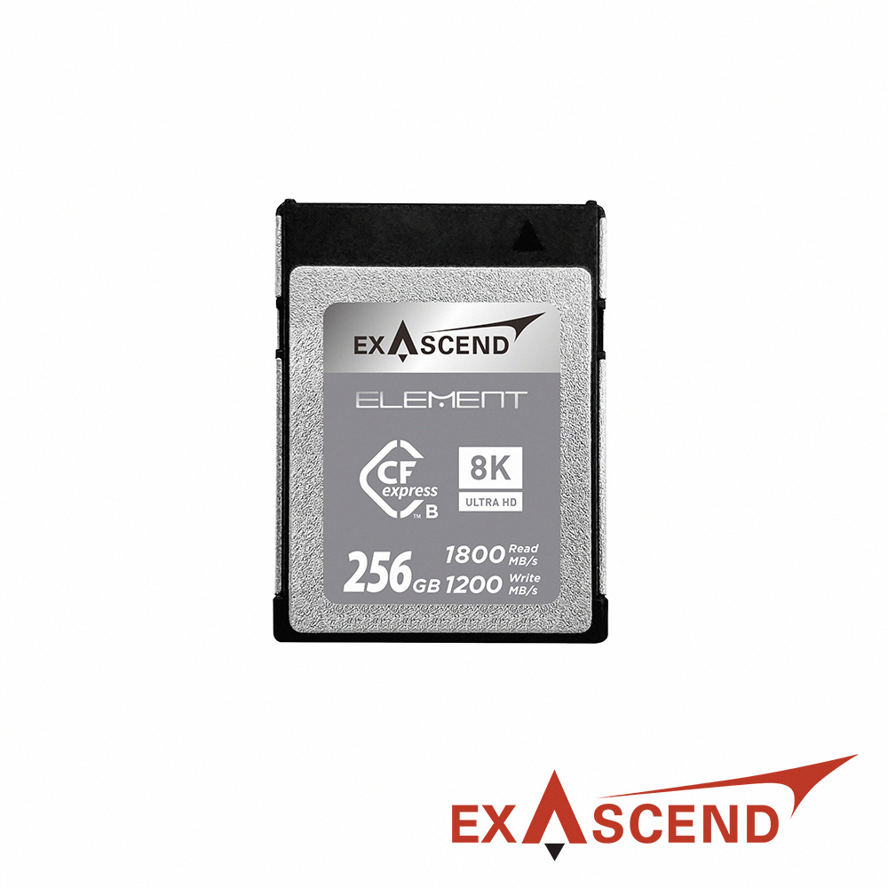 Exascend Element CFexpress Type B 高速記憶卡 256GB/512GB/1TB 公司貨
