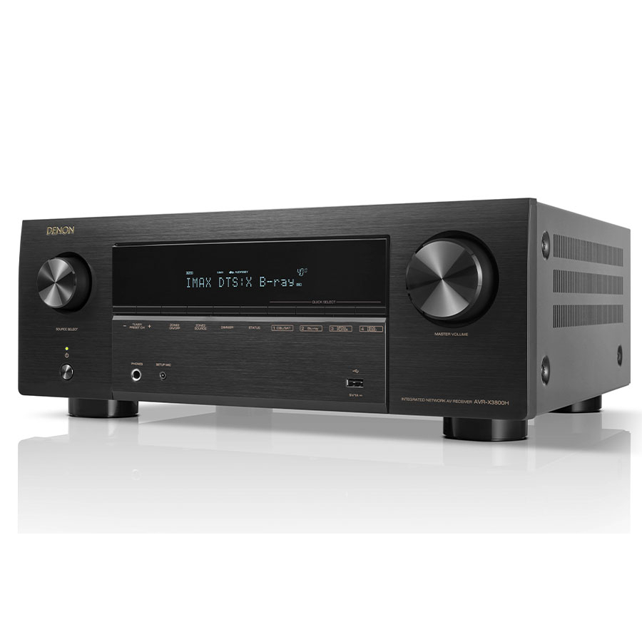 代購 日本 DENON AVR-X3800H AV環繞擴大機 9.4ch 8K Dolby Atmos 空運 含關稅