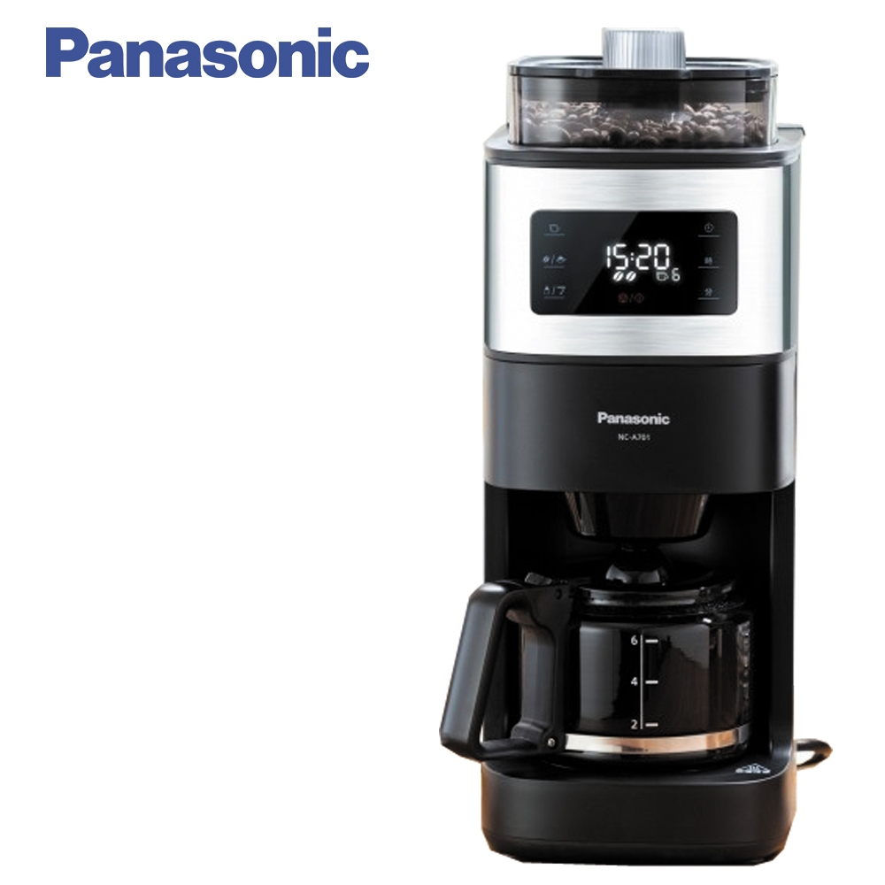【優惠免運】NC-A701 Panasonic國際牌 全自動雙研磨美式咖啡機 原廠保固 全新品