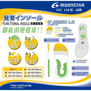 【維玥體育】 MOONSTAR HI系列 機能鞋墊 灰 MSIN02