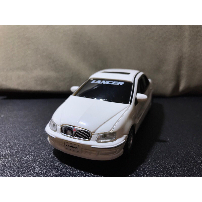 三菱 Mitsubishi Lancer 第六代 1:43 原廠絕版 模型車 玩具車 迴力車 白 1/43