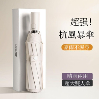 【臺灣現貨 24小時發貨】發售戶外全自動折疊雨傘 結實 耐用 大號 晴雨 兩用 加固 抗風 男女雙人遮陽防曬傘