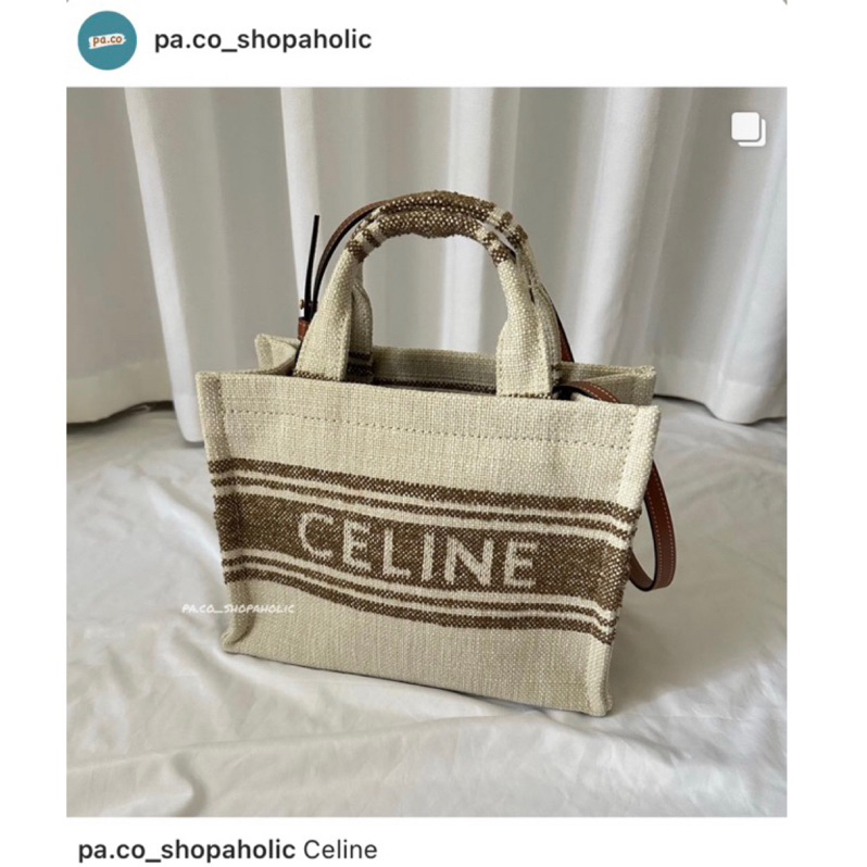 Celine  小款帆布托特包 Small Cabas Tote Bag