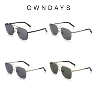 OWNDAYS 個性經典方框款墨鏡 SUN7003B-2S