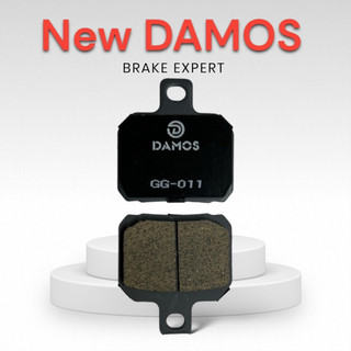 DAMOS抗高溫陶瓷來令片GOGORO 一代-F PGO TIGRA-R BREMBO大螃蟹