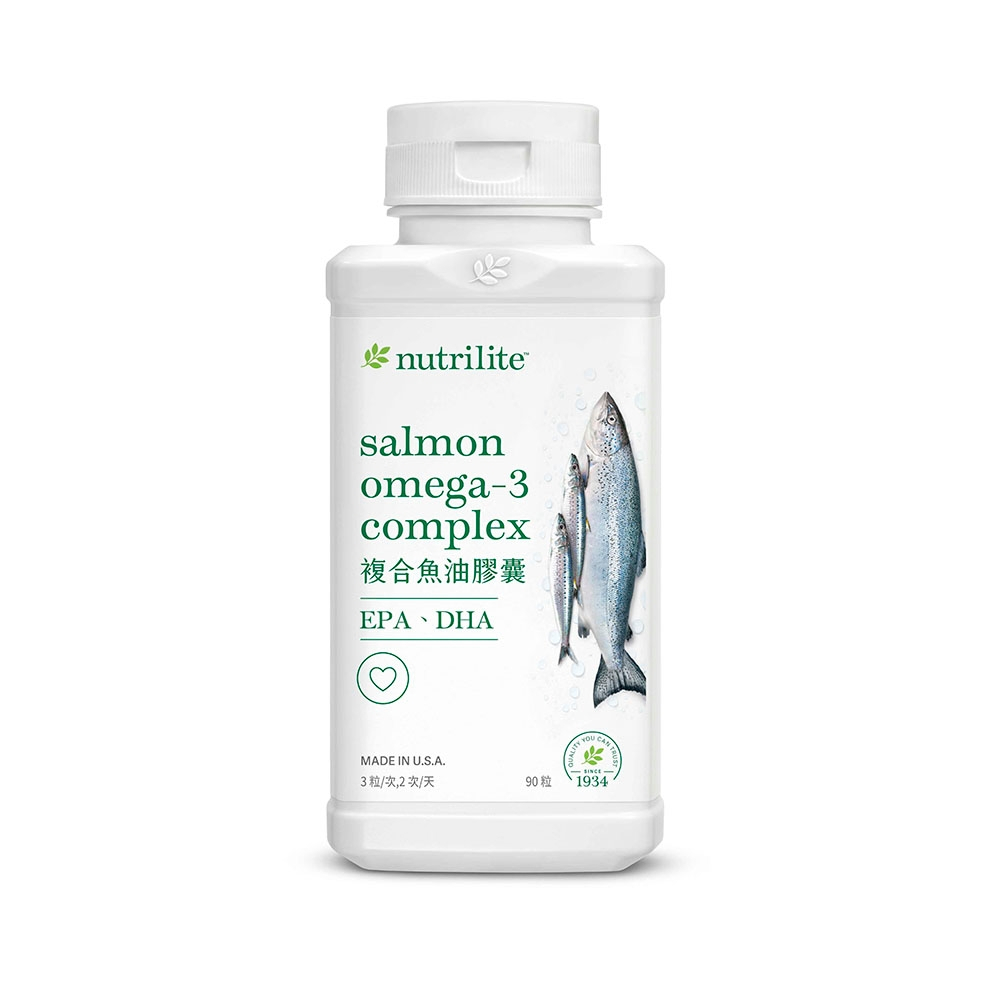&lt;現貨&gt;✅安麗 Amway 正品 Nutrilite 紐崔萊 複合魚油膠囊 Salmon Omega-3 Complex