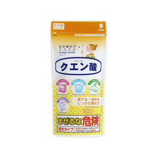 日本 Novopin 檸檬酸 120g 小黃袋 廚房 衛浴 家電 除水垢 除臭 去污 清潔粉 紀陽除虫菊 熱水壺清潔劑