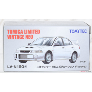 TOMYTEC LV-N190e Mitsubishi Lancer RS Evolution IV White