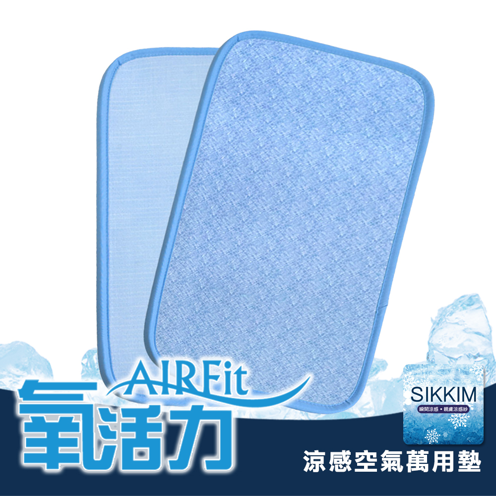 【格藍傢飾】AIRFit涼感透氣空氣萬用墊(隨機出貨) 可水洗 涼坐墊 寵物墊 嬰兒床墊 涼墊 沙發 辦公室