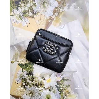 CHANEL 19 方型 吐司卡片零錢包