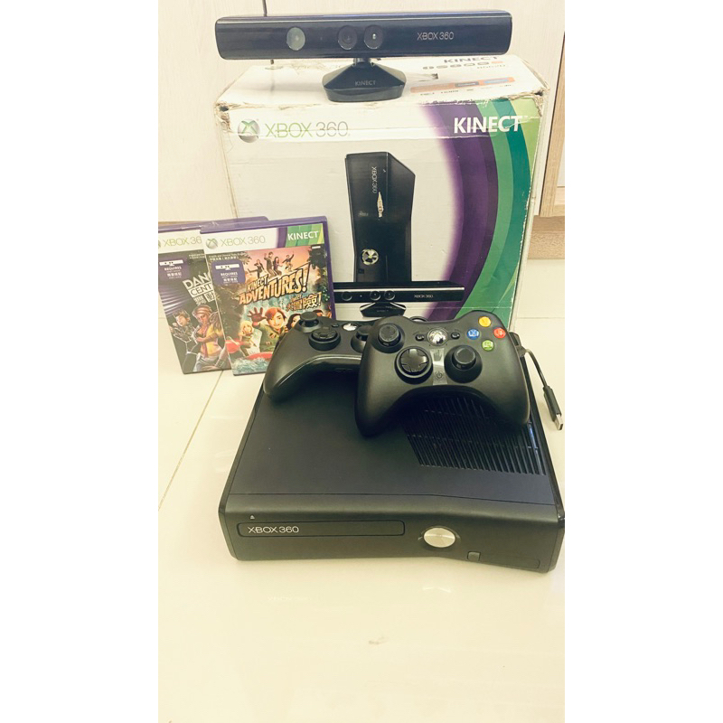 Xbox360 Kinect 主機 把手 感應機 遊戲片