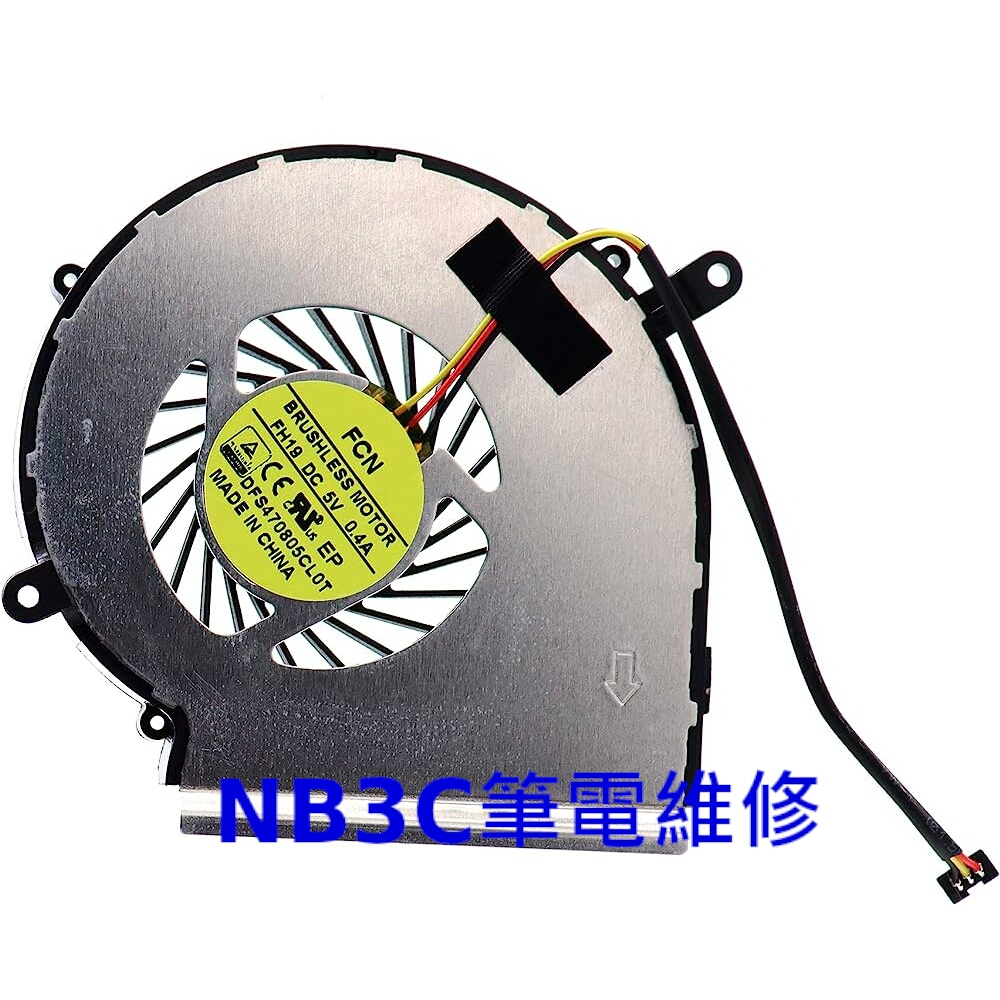【NB3C筆電維修】 MSI GE62 GE72 PE60 PE70 GL62 GL72 GPU(3線) 風扇 筆電風扇