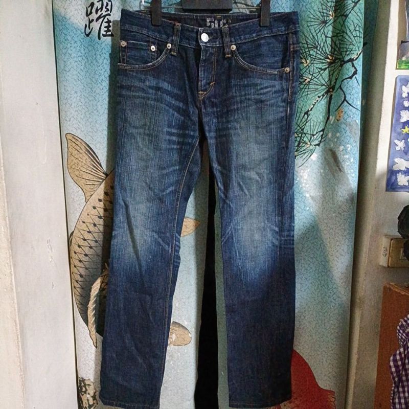 EDWIN503 BLUE TRIP女牛仔褲