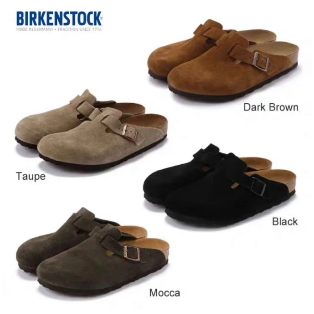 birkenstock 勃肯 boston 休閒拖鞋 皮革 經典 軟墊 半包拖鞋 包頭鞋 懶人鞋 男女鞋