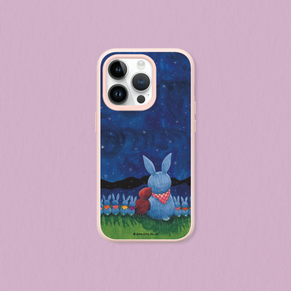 犀牛盾 適用iPhone SolidX強化吸震緩衝防摔手機殼∣幾米系列/世界別為我擔心-在一起