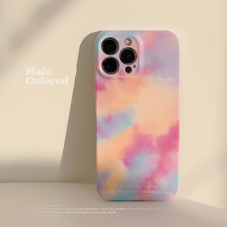 藝術暈染 菲林殼 硬殼 手機殼 II4 II3 I15 I12 I16 IPHONE17 Iphone手機殼 K075