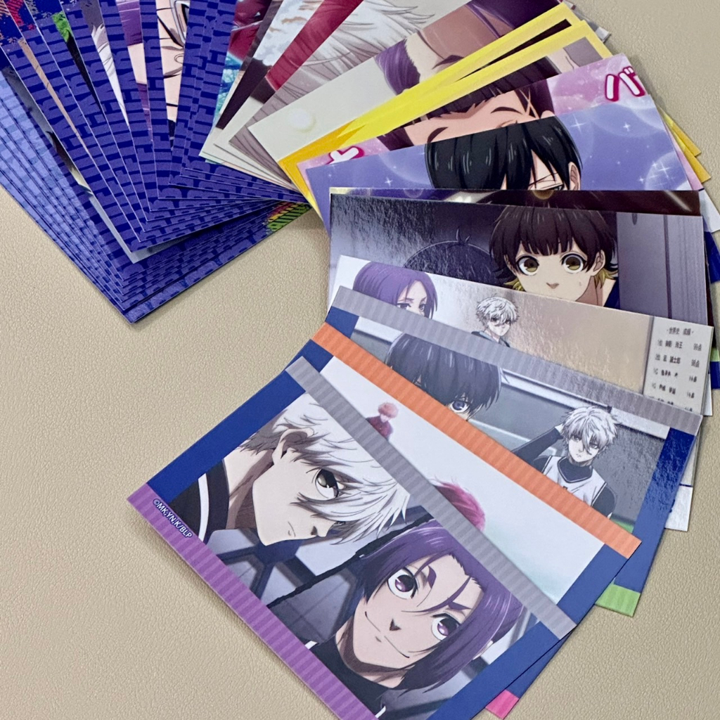 (6/3補貨) 藍色監獄 日版 場面名片 PART2 第2彈 小卡 拆售 雙面 潔世一 糸師凛 千切 凪誠士郎 蜂樂廻