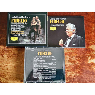 Bernstein 伯恩斯坦 Beethoven 貝多芬 Fidelio 費黛裡奧 維也納愛樂 2CD DG