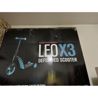 義大利Lecoco LEO X3 三合一多功能成長型兒童三輪滑板車限高雄自取（黃色下單前聊聊