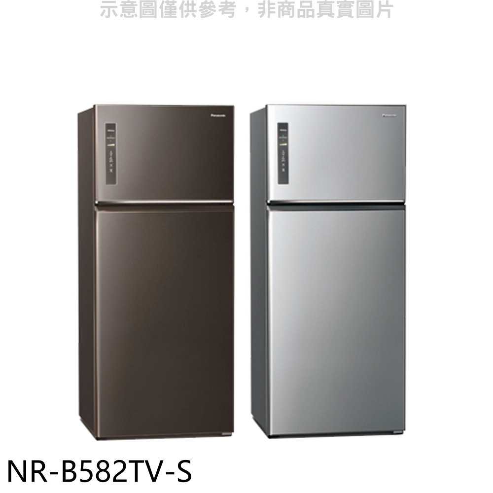 《再議價》Panasonic國際牌【NR-B582TV-S】580公升雙門變頻冰箱
