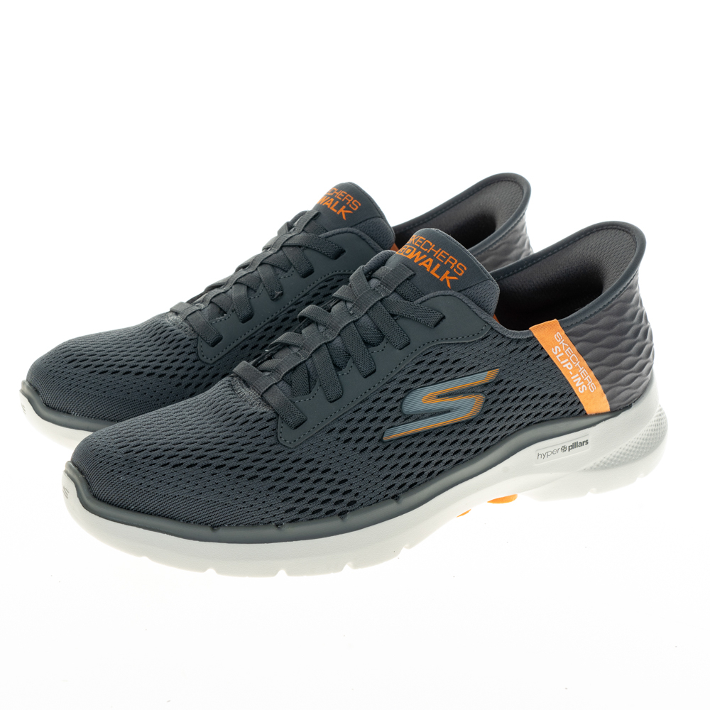 SKECHERS 男鞋 健走系列 瞬穿舒適科技 GOWALK 6 - 216279CCOR