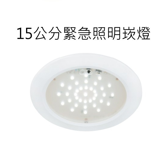 舞光 緊急照明崁燈 15公分 2.59W停電崁燈 ，颱風天備用燈 LED-28001遇見光  高雄鳳山