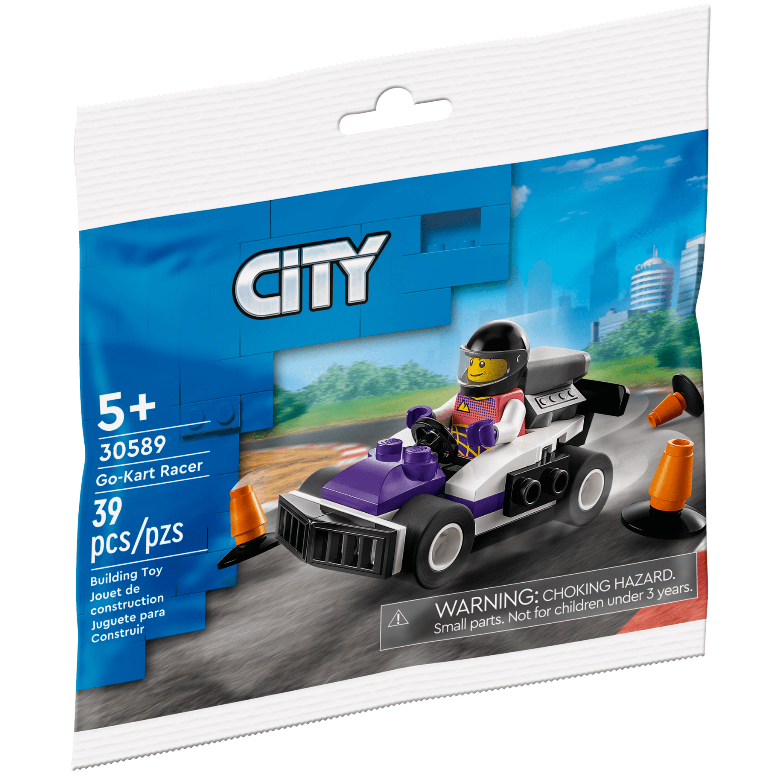 【台南樂高 益童趣】LEGO 30589 卡丁車 賽車手 Go-Kart Racer polybag 賽車 跑跑卡丁車