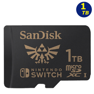 SanDisk 1TB 【Nintendo SWITCH】microSDXC SDSQXAO-1T00 任天堂記憶卡