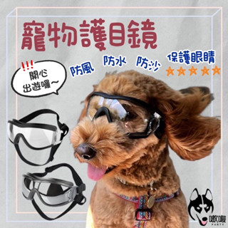 現貨24H🔥免運【寵物護目鏡】寵物墨鏡 狗護目鏡 寵物太陽眼鏡 寵物眼鏡 狗墨鏡 狗眼鏡 狗太陽眼鏡 防沙護目鏡 防風鏡