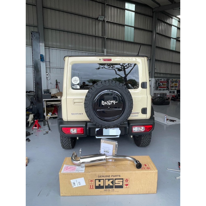 jimny JB74 HKS排氣管