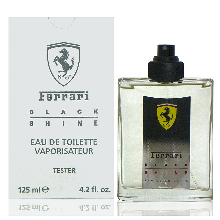 Ferrari Black Shine 光速男性淡香水 125ml Test 包裝 無外盒