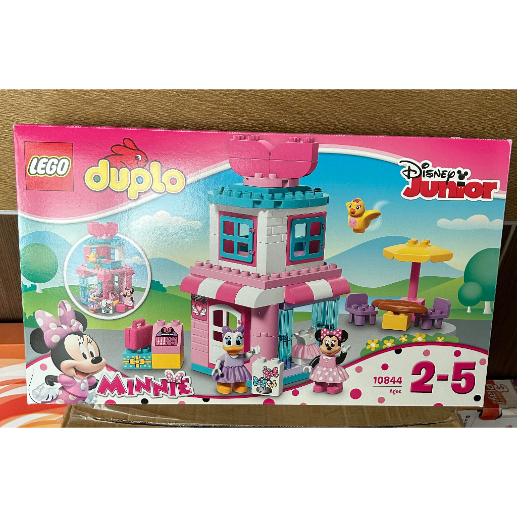 日本購入  LEGO duplo 10844 迪士尼Disney Junior Minnie米妮  適2~5歲 只有一組