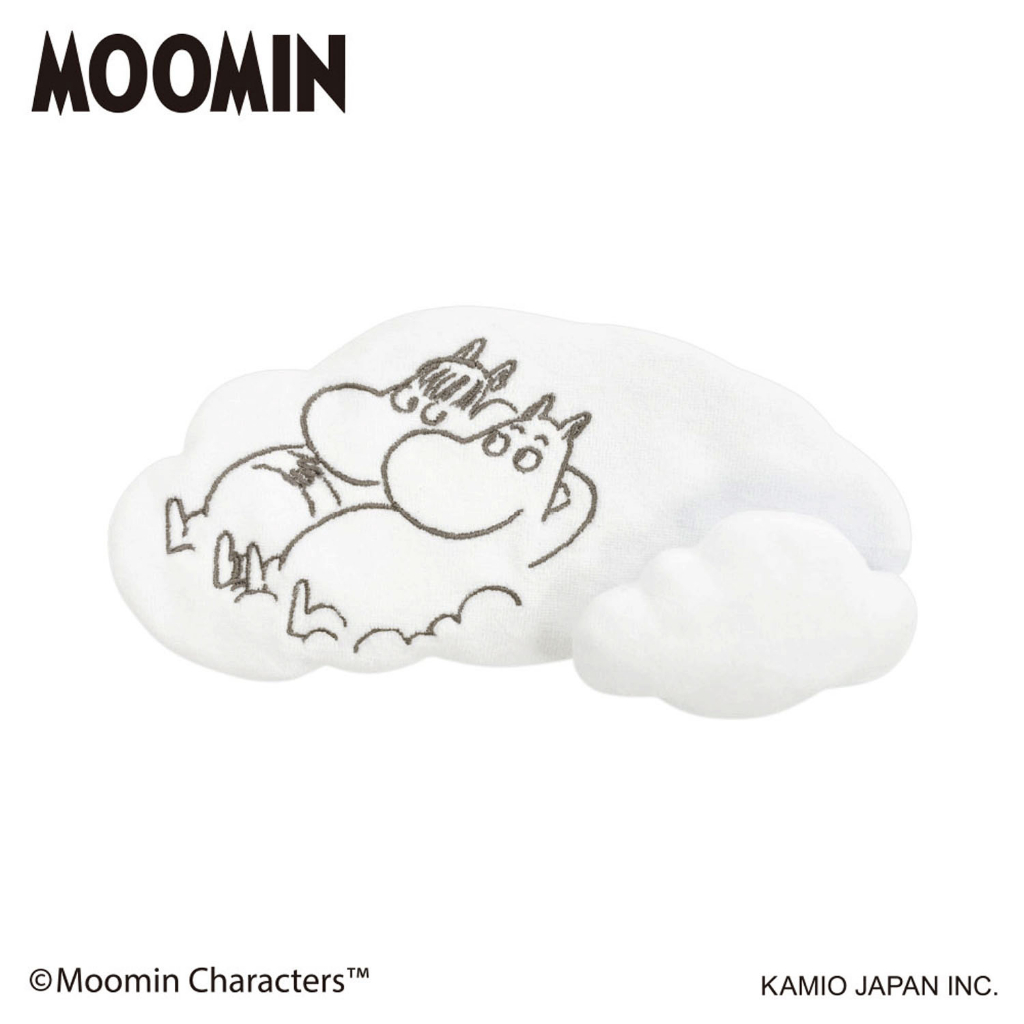現貨 日本Moomin姆明父母親涼爽溫熱皆可頸枕眼枕
