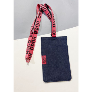 HUGO BOSS 丹寧手機背帶 特價390 （APPLE 15 /PRO/PRO MAX 可用）