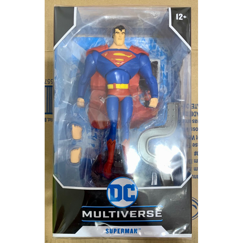 全新 現貨 麥法蘭 DC Multiverse 7吋 超人 SUPERMAN 動畫版 正義聯盟 原色款 可動公仔