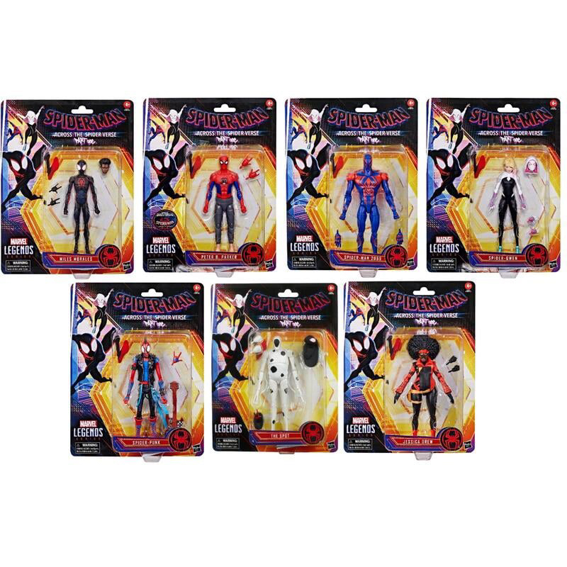 🆘現貨不用等🆘 隨機出貨 不挑盒marvel legends 蜘蛛人 穿越新宇宙 龐克邁爾斯2099關女蜘蛛 彼得 斑點