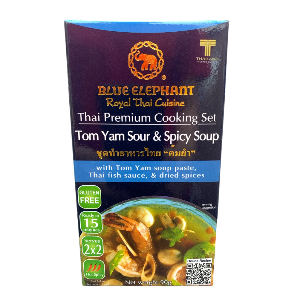 泰國 藍象泰料理組合－冬蔭功酸辣湯醬 90克(即期商品2024.05.07)