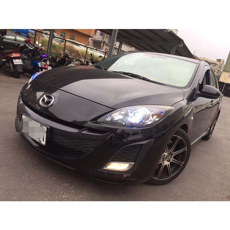 fb搜 Sky小開｜嚴選中古車  10年 Mazda 3 1.6黑 馬自達 馬3 微笑 進口 原裝 原廠 認證 二手中古