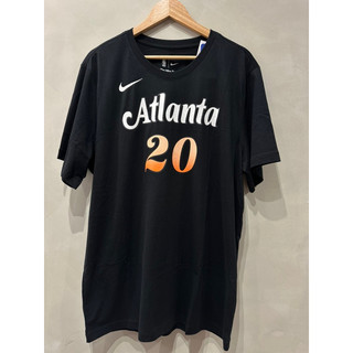 #20 John Collins 老鷹 City 城市黑 Nike 短袖 Young Murray Bogdanovic