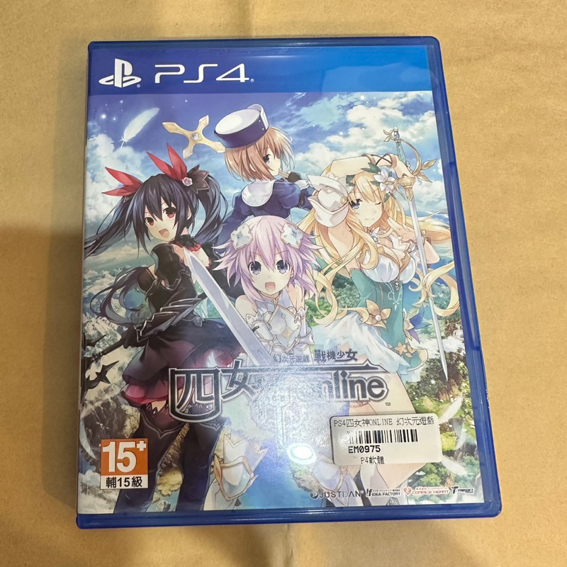 PS4二手 次元遊戲 戰機少女 四女神 ONLINE 幻次元遊戲 中文版