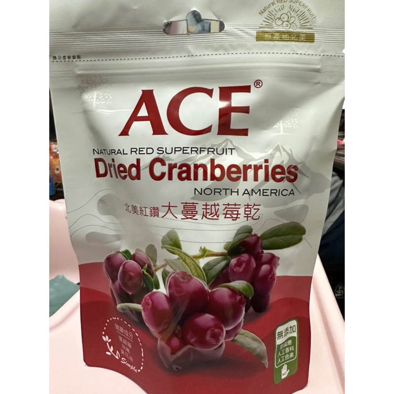 ACE 北美紅鑽大蔓越莓乾 效期到2023.11.21