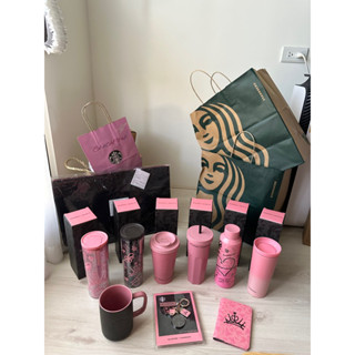 現貨！STARBUCKS x BLACKPINK 星巴克聯名 馬克杯 冷水杯 隨行杯 不鏽鋼水瓶 聯名提袋