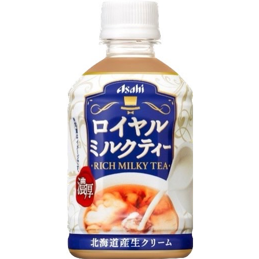 板橋江子翠→日本 朝日 Asahi 皇家奶茶 280ml 奶茶 日本奶茶 2024.01
