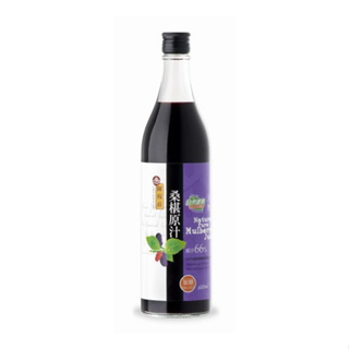 陳稼莊 桑椹原汁(加糖) Pure Mulberry Juice (Sugar Added) 600ml
